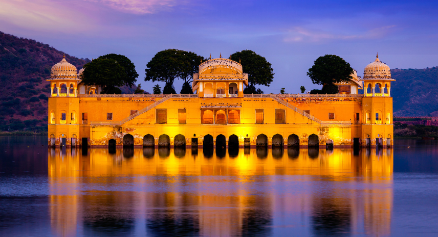 6. Jal Mahal – The Water Palace